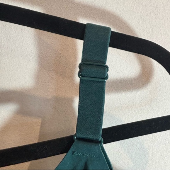 KNIX Sz L Camisole Emerald Green Adjustable Straps Padded Cups NEW WITHOUT TAG - Picture 4 of 7